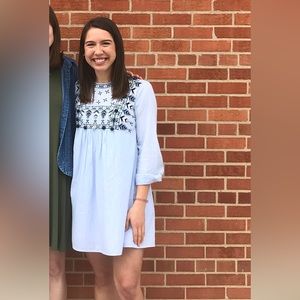 Zara babydoll dress!